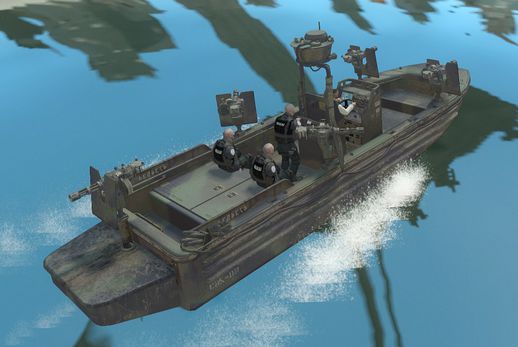 US Navy SEALs SOC-R boat