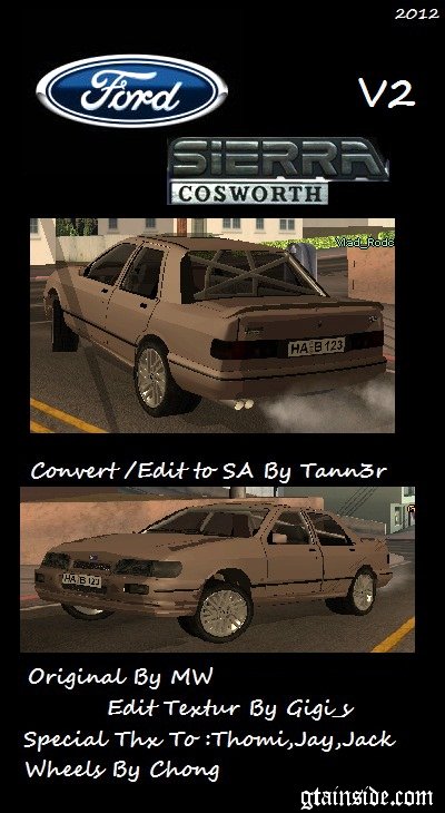 Ford Sierra Sapphire Cosworth v2