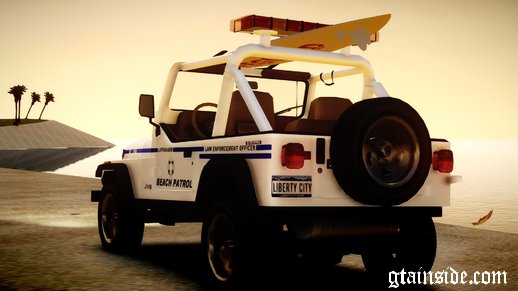 Beach Patrol 1988 Jeep Wrangler