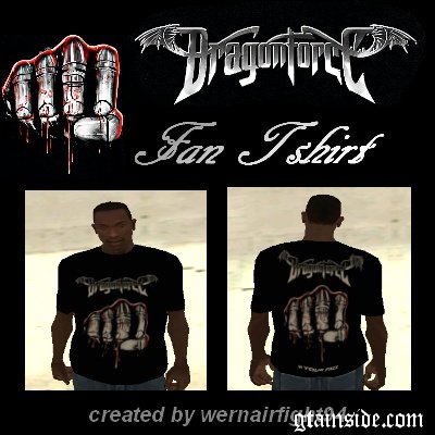 Dragonforce In Your Face Fan T-Shirt