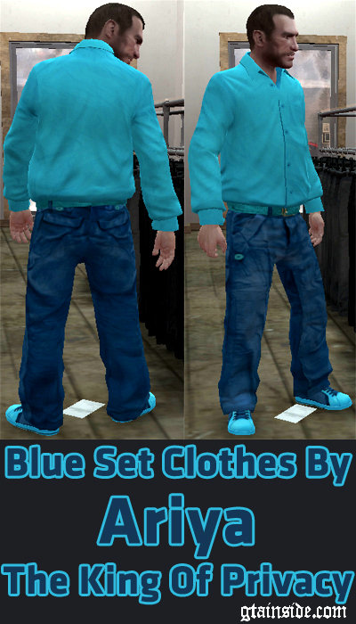 Blue Set Clothes
