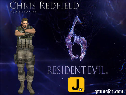 Chris Redfield Asia Resident Evil 6