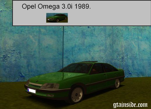 1989 Opel Omega 3.0i