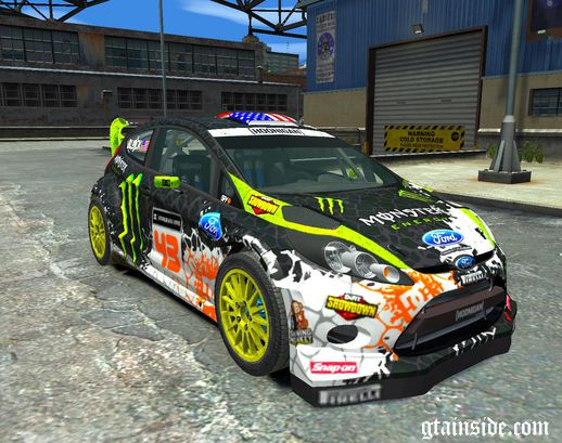 Ford Fiesta RS WRC Gymkhana (DiRT3)