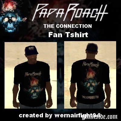 Papa Roach The Connection Fan Tshirt
