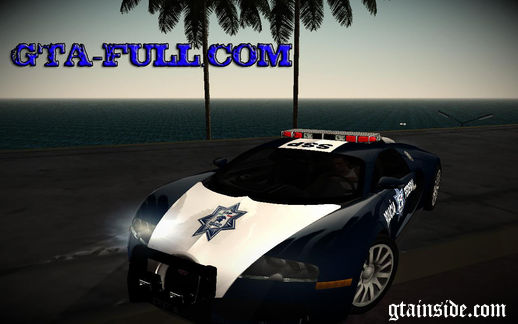 Bugatti Veyron Federal Police