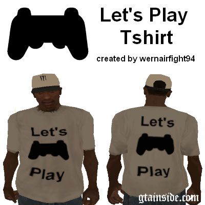 Lets Play Tshirt