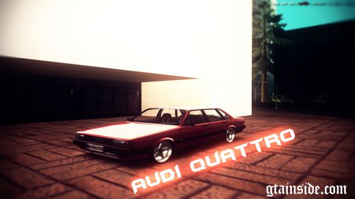1984 Audi 80 B2 Quattro Sport