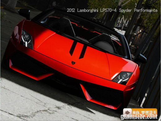 2012 Lamborghini Gallardo LP570-4 Spyder Performante