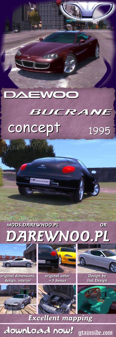 1995 Daewoo Bucrane Concept
