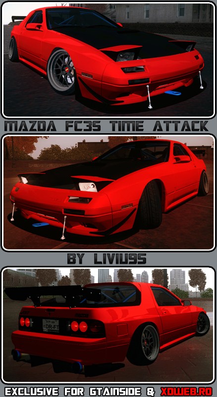 Mazda FC3S Time Attack