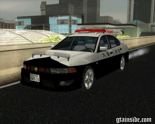 Mitsubishi Galant VR6 Japanese Police