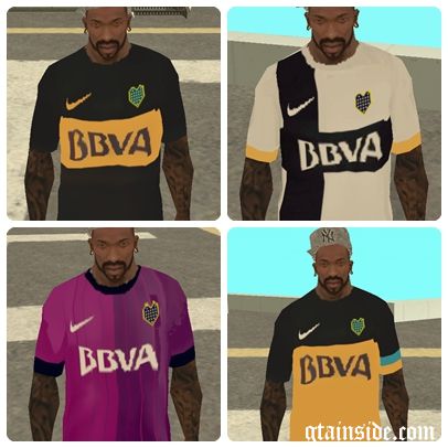 Boca Juniors 4 Tshirts
