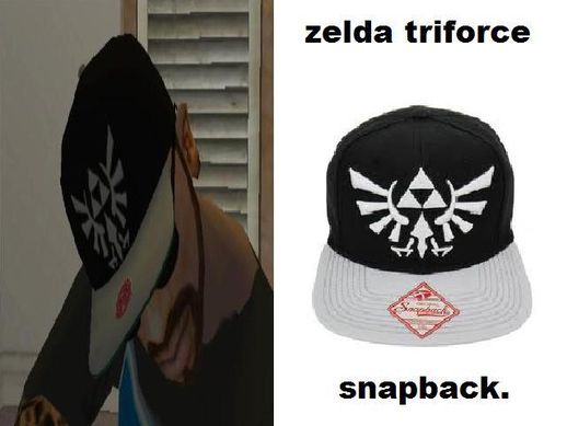 ZELDA Triforce Snapback