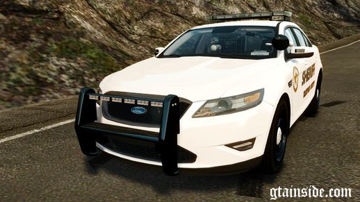 Ford Taurus 2010 CCSO Police [ELS]