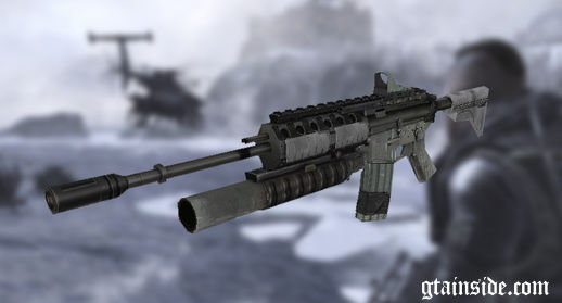 M4a1 from CoDmw2