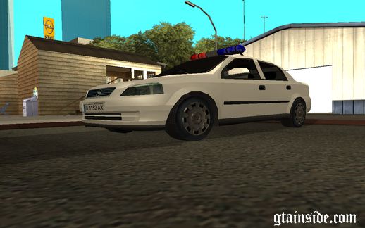 Opel Astra Police