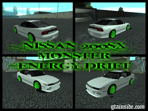 Nissan 200SX Monster Energy Drift