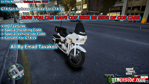 GTA San Cop Bike