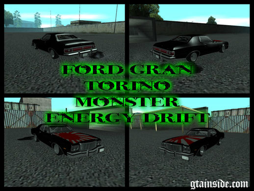 Ford Gran Torino Monster Energy Drift