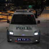 Ford Transit Connect Turkish Police ELS