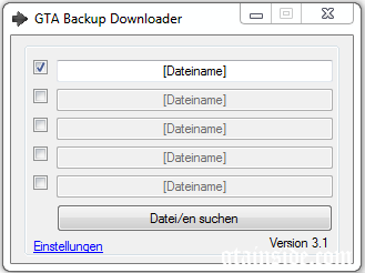GTA Backup Downloader V3.2