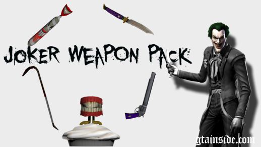 Injustice Joker Weapon Pack