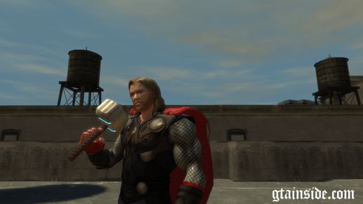 Thor *With Thor's Hammer Mjolnir* (PED)