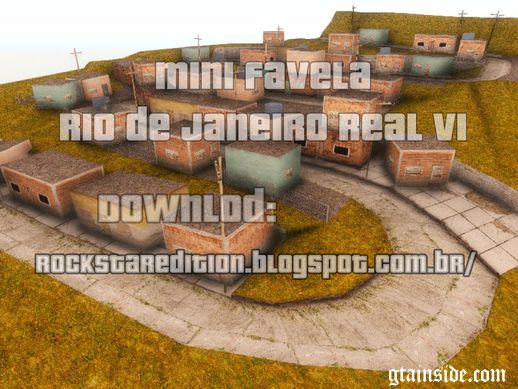 Mini Favela Rio de Janeiro Real v1