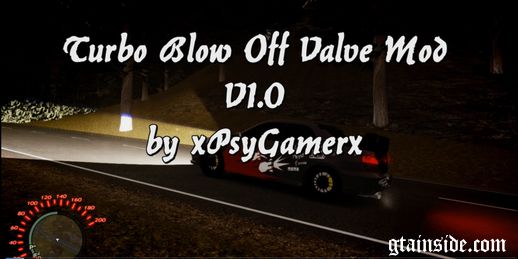 Turbo Blow Off Valve Mod V1 