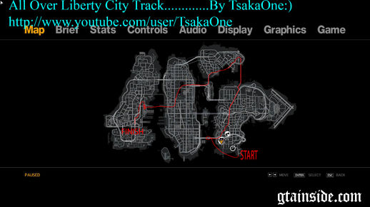 All over Liberty City Track