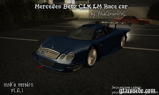 Mercedes-Benz CLK LM - Race Car, custom v1.0.1