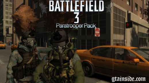 Battlefield 3 ParaTroops Pack (PEDS)