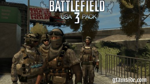 Battlefield 3 USA Pack (PEDS)