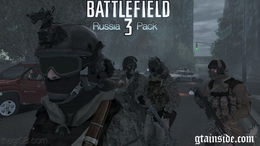 Battle Field 3 Russia Pack (PEDS)