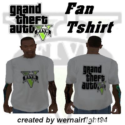 GTA 5 Fan Tshirt 