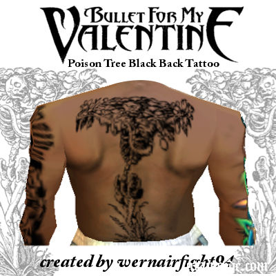 BFMV Poison Tree Black Back Tattoo