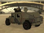 Humvee of Mexican Army