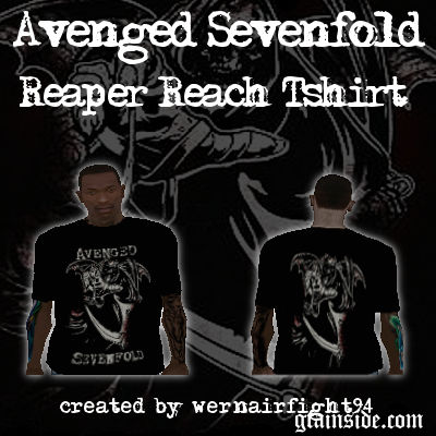 Avenged Sevenfold Reaper Reach T-Shirt 