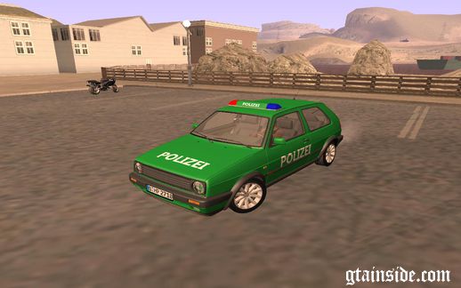 Volkswagen Golf Mk2 Polizei