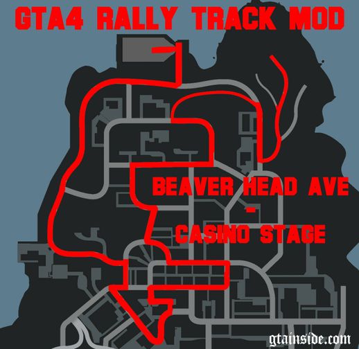Rally Track Mod - Beaver Head Ave-Casino Stage
