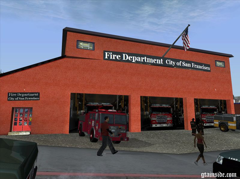 Gta San Andreas Sf Fire Department Mod