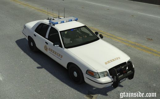 GTA V Blaine County Sheriff CVPI Textures