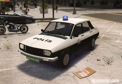 Renault 12 Turk Polis Classic 1980