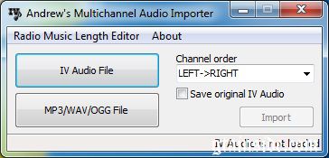 Andrew's Multichannel Audio Importer