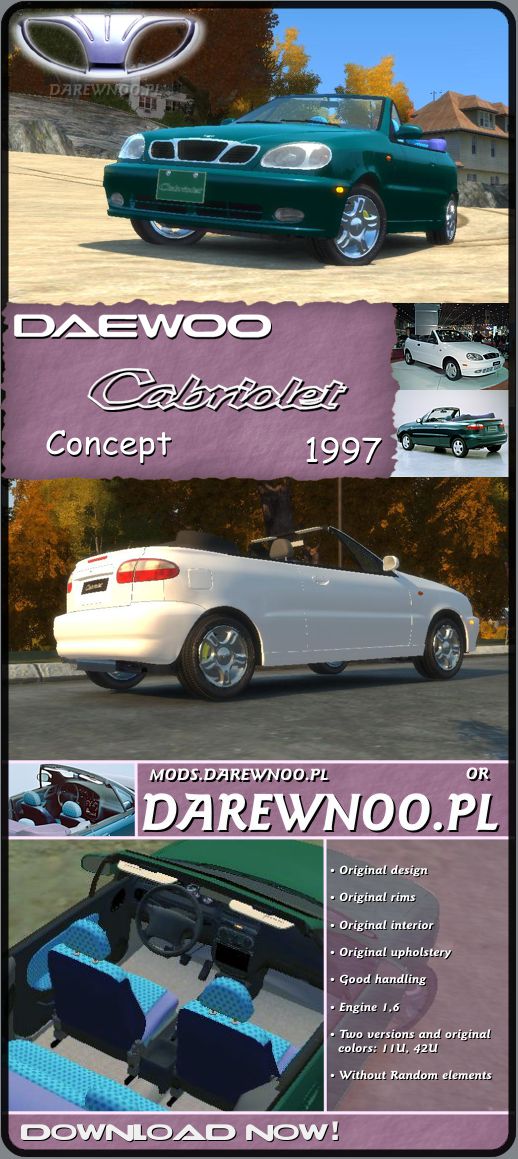 1997 Daewoo (Lanos) Cabriolet Concept
