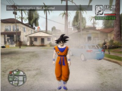 Goku Transformation Mod v3