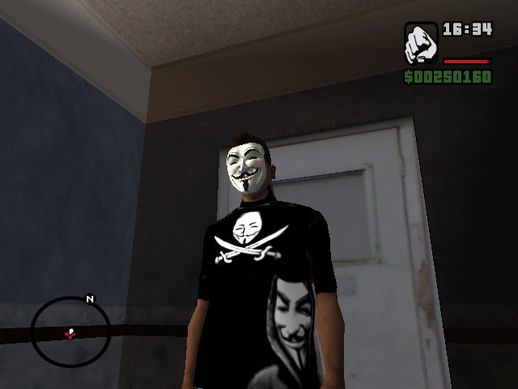 Tshirt AnonyMous V 1.0
