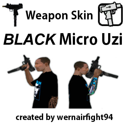 Black Micro Uzi