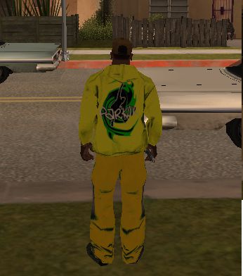 Yellow Green set with Parkour Logo